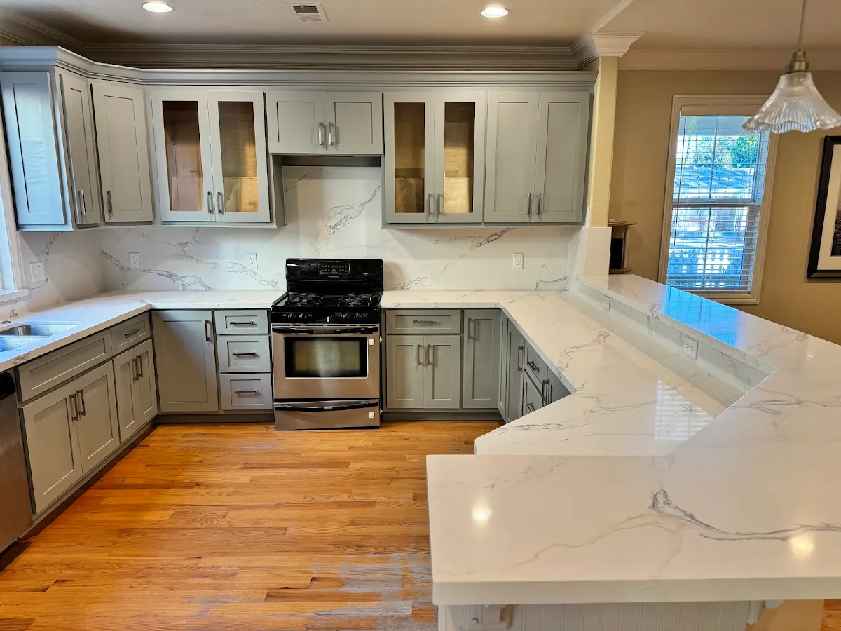 Kitchen remodeling project by Family Builder